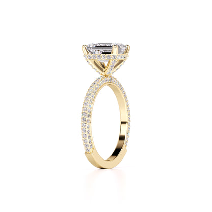 Harper Lab Grown Diamond Ring | Yellow Gold | 3