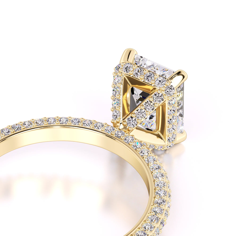Harper Lab Grown Diamond Ring | Yellow Gold | 2