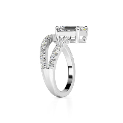 Alexa Lab Grown Diamond Ring | White Gold | 3