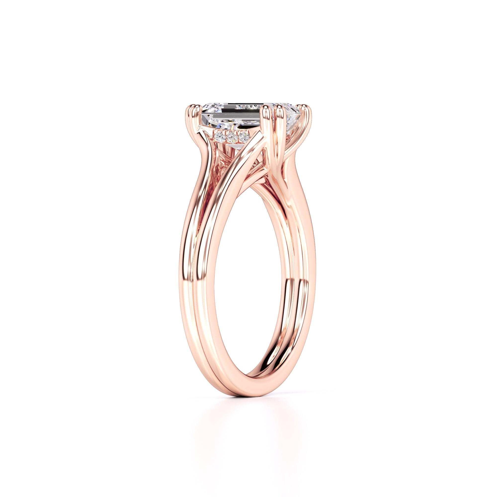 Tessa Lab Grown Diamond Ring | Rose Gold | 3