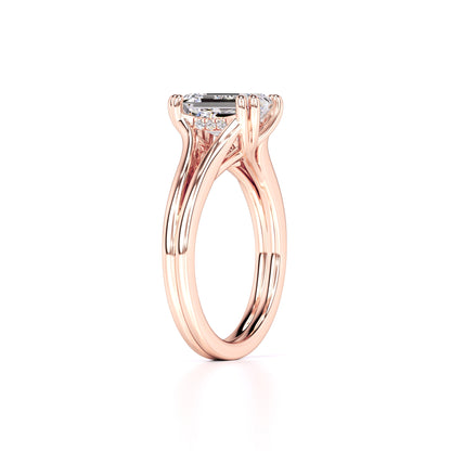 Tessa Lab Grown Diamond Ring | Rose Gold | 3