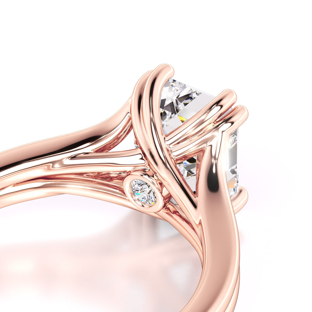 Tessa Lab Grown Diamond Ring | Rose Gold | 2