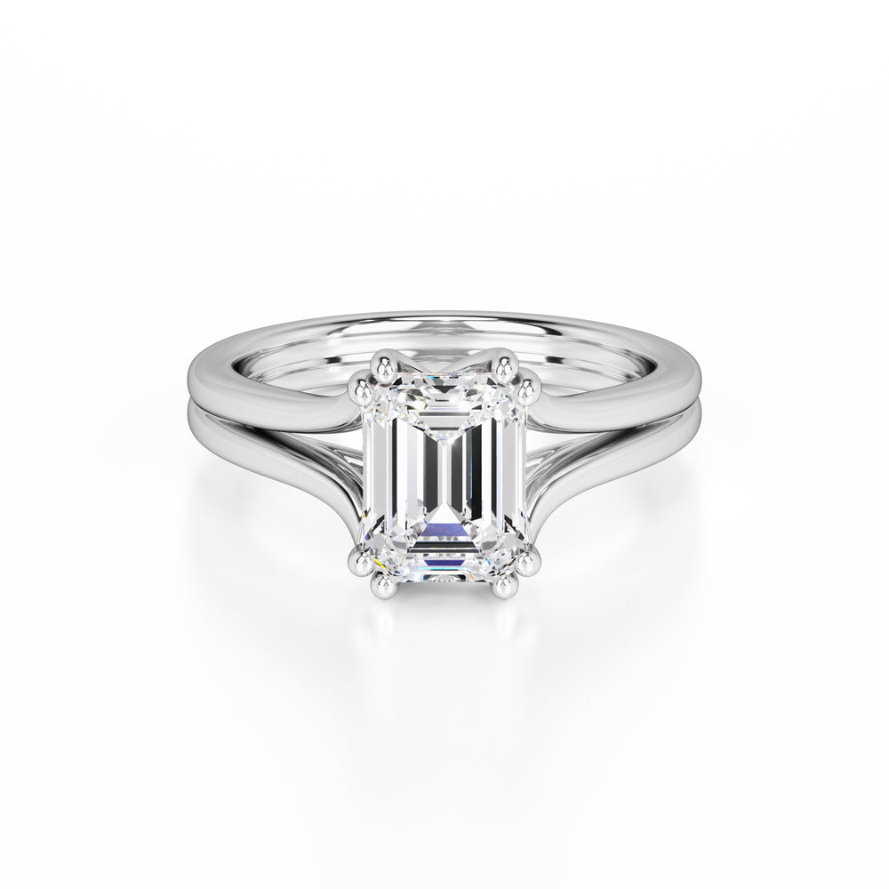 Tessa Lab Grown Diamond Ring | White Gold | 1
