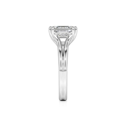 Tessa Lab Grown Diamond Ring | White Gold | 4