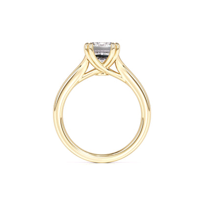Tessa Moissanite & Lab Grown Diamond Ring | Yellow Gold | 4