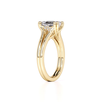 Tessa Lab Grown Diamond Ring | Yellow Gold | 3