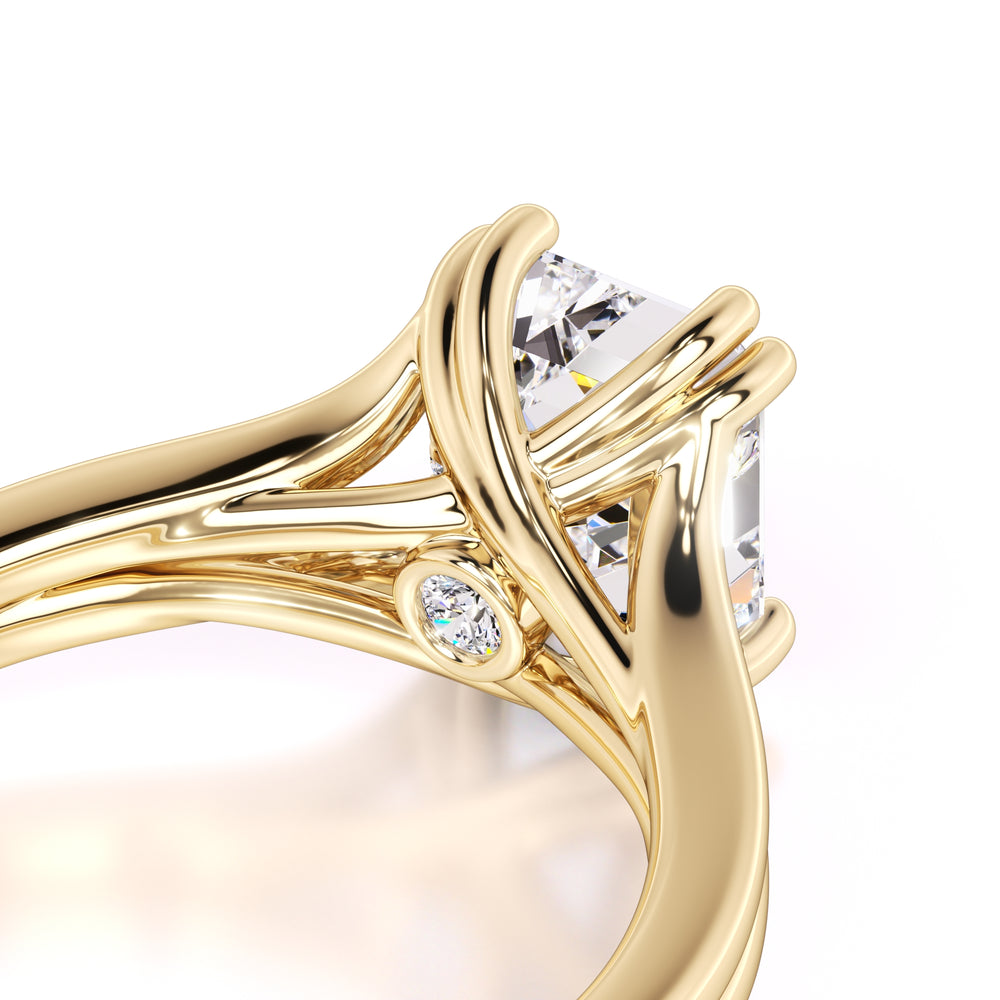 Tessa Lab Grown Diamond Ring | Yellow Gold | 2
