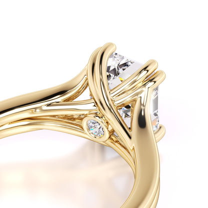 Tessa Lab Grown Diamond Ring | Yellow Gold | 2