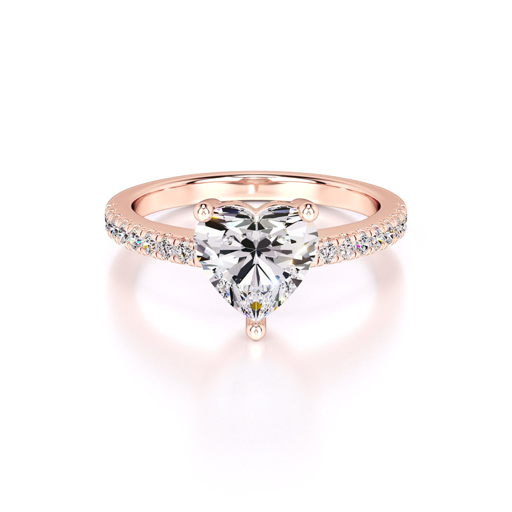 Cora Lab Grown Diamond Ring | Rose Gold | 1
