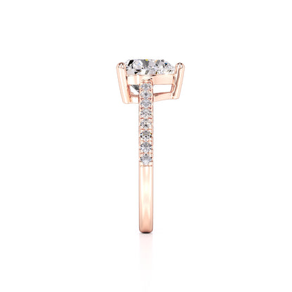 Cora Lab Grown Diamond Ring | Rose Gold | 4