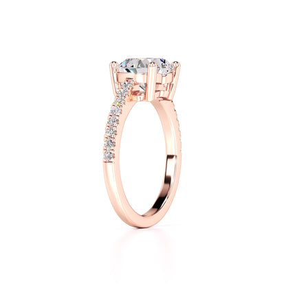 Cora Lab Grown Diamond Ring | Rose Gold | 3