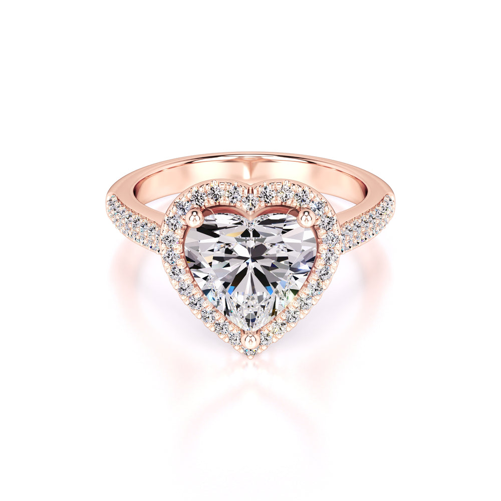 Hazel Lab Grown Diamond Ring | Rose Gold | 1