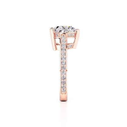 Ellie Lab Grown Diamond Ring | Rose Gold | 4