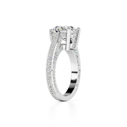Ellie Lab Grown Diamond Ring | White Gold | 3
