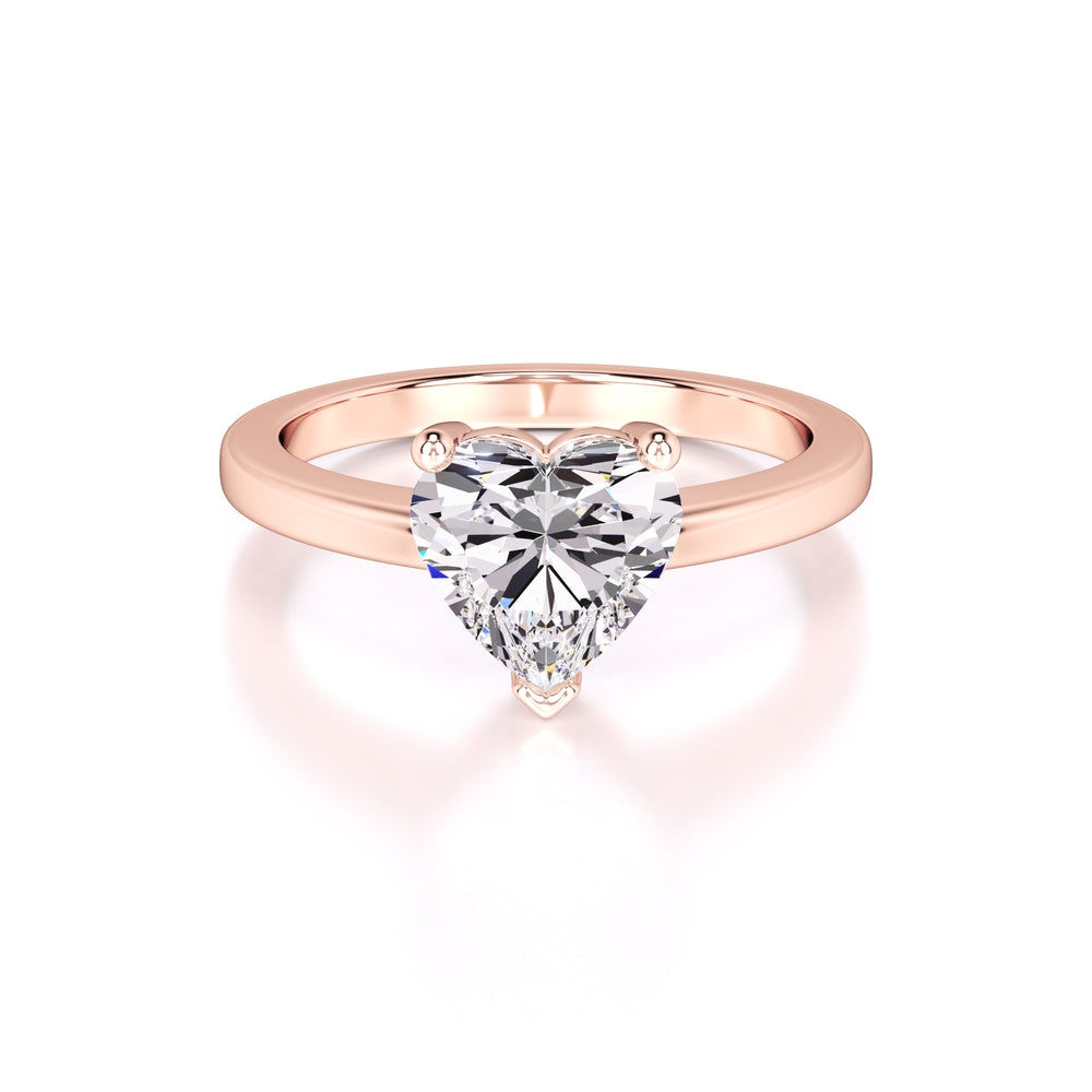 Archer Lab Grown Diamond Ring | Rose Gold | 1