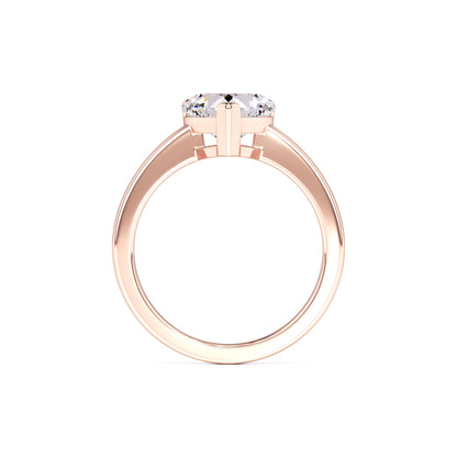 Archer Moissanite Ring | Rose Gold | 4