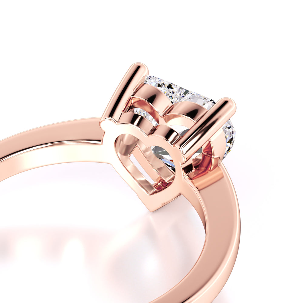 Archer Moissanite Ring | Rose Gold | 2