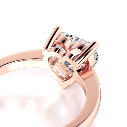Archer Moissanite Ring | Rose Gold | 2