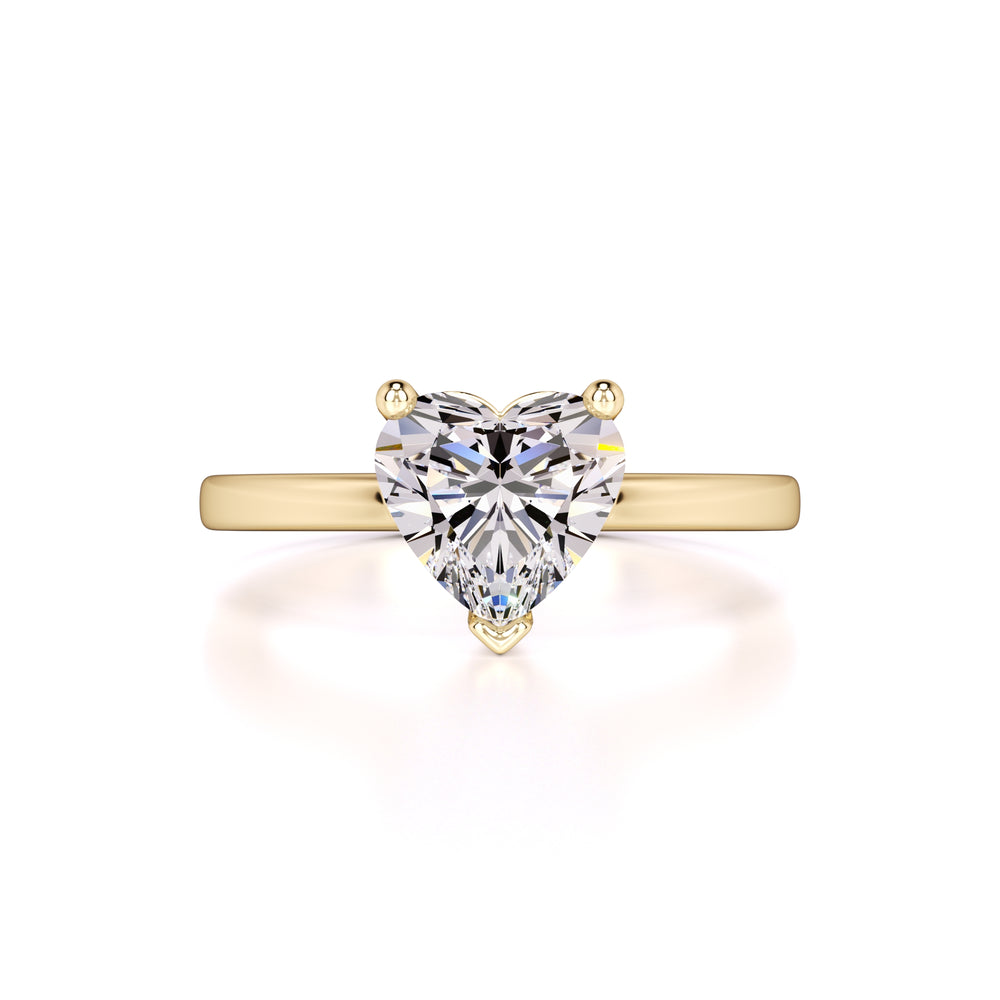 Archer Moissanite Ring | Yellow Gold | 1