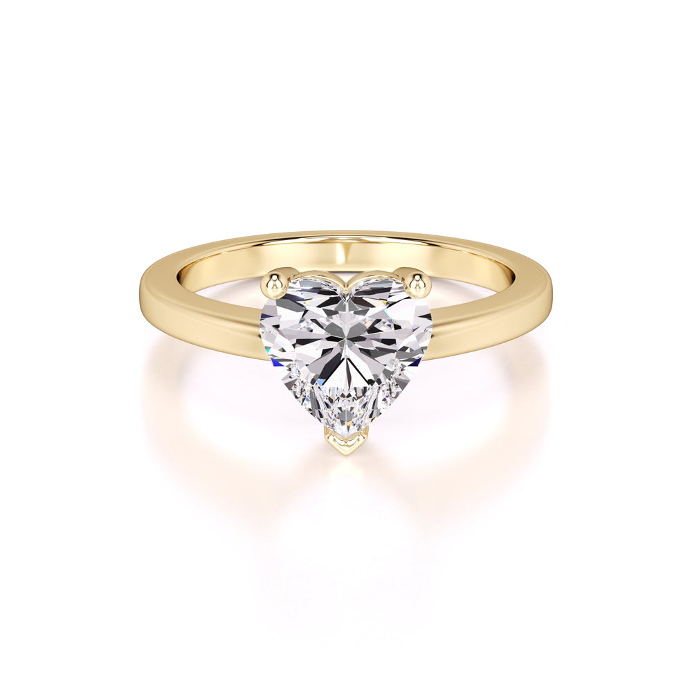 Archer Lab Grown Diamond Ring | Yellow Gold | 1