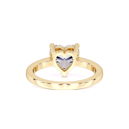Archer Moissanite Ring | Yellow Gold | 3