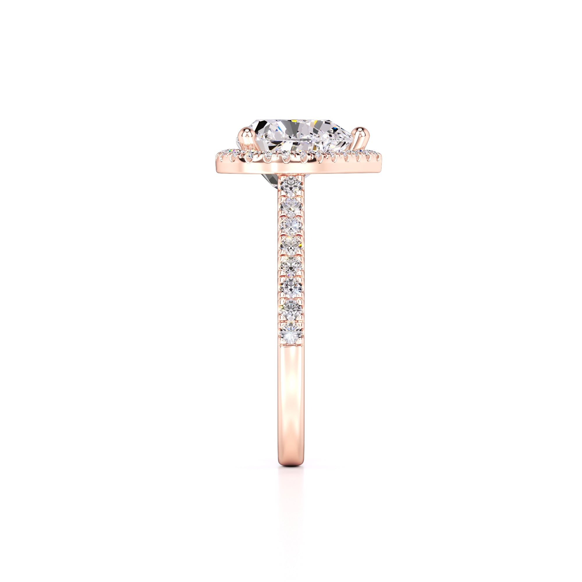 Brooke Lab Grown Diamond Ring | Rose Gold | 4