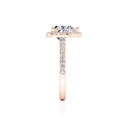 Brooke Lab Grown Diamond Ring | Rose Gold | 4