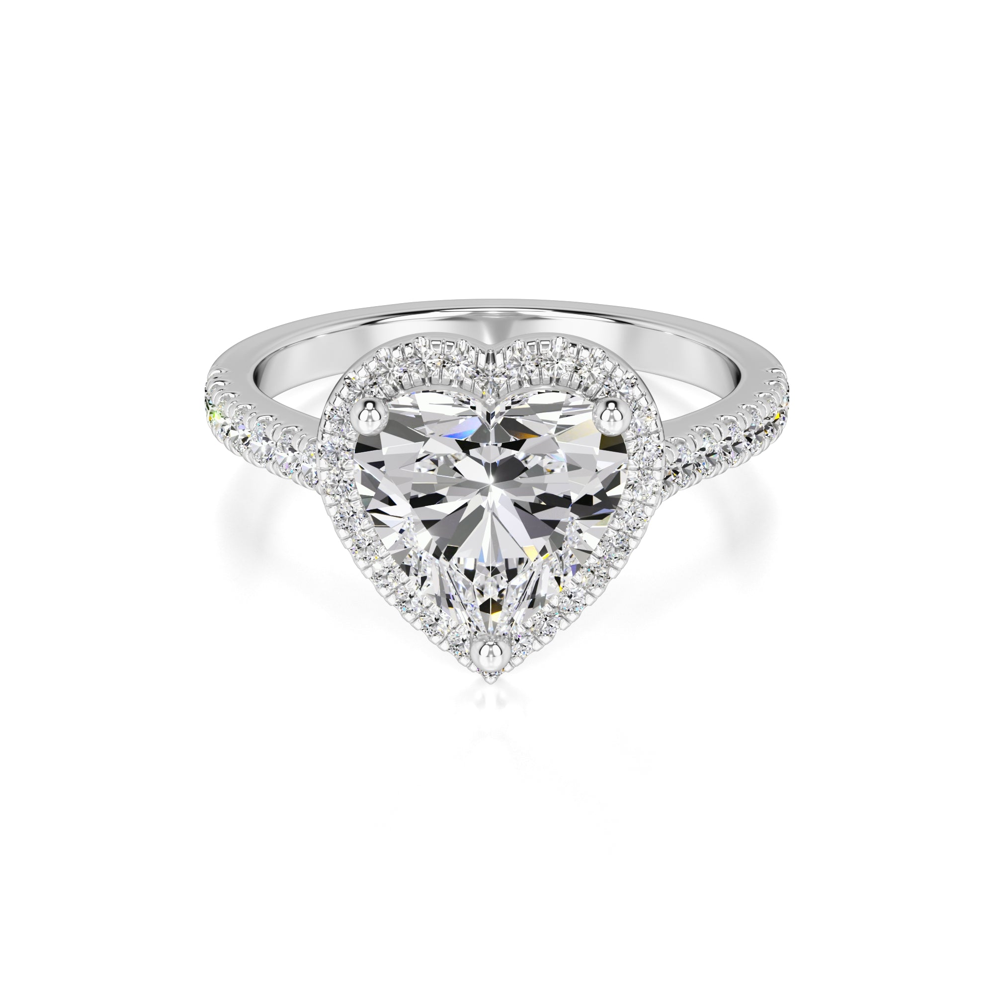 Brooke Lab Grown Diamond Ring | White Gold | 1