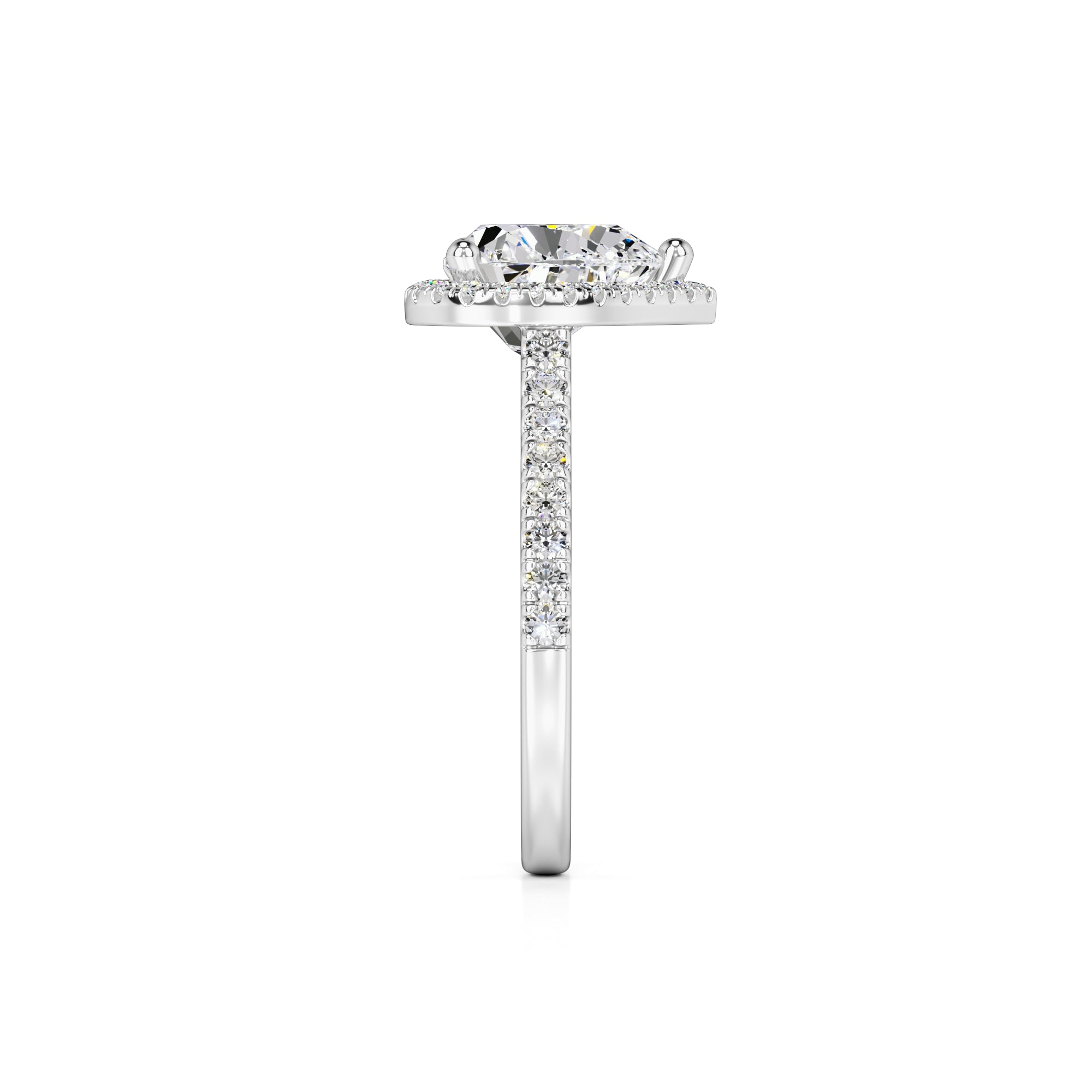 Brooke Lab Grown Diamond Ring | White Gold | 4