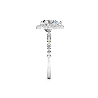 Brooke Lab Grown Diamond Ring | White Gold | 4