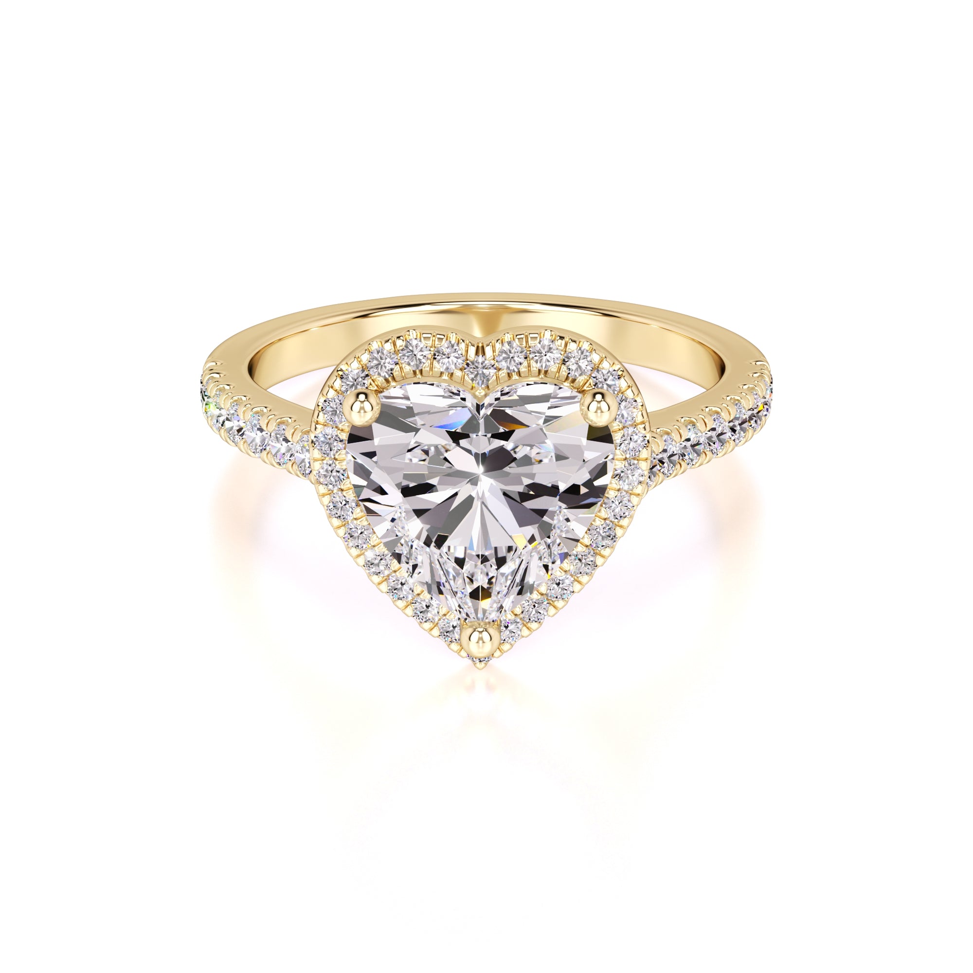 Brooke Lab Grown Diamond Ring | Yellow Gold | 1