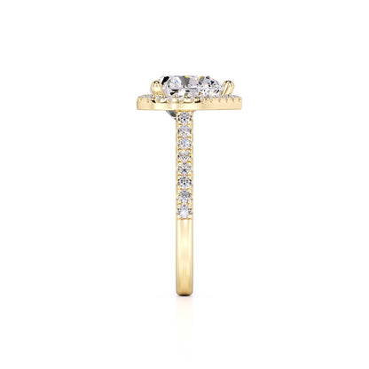 Brooke Lab Grown Diamond Ring | Yellow Gold | 4