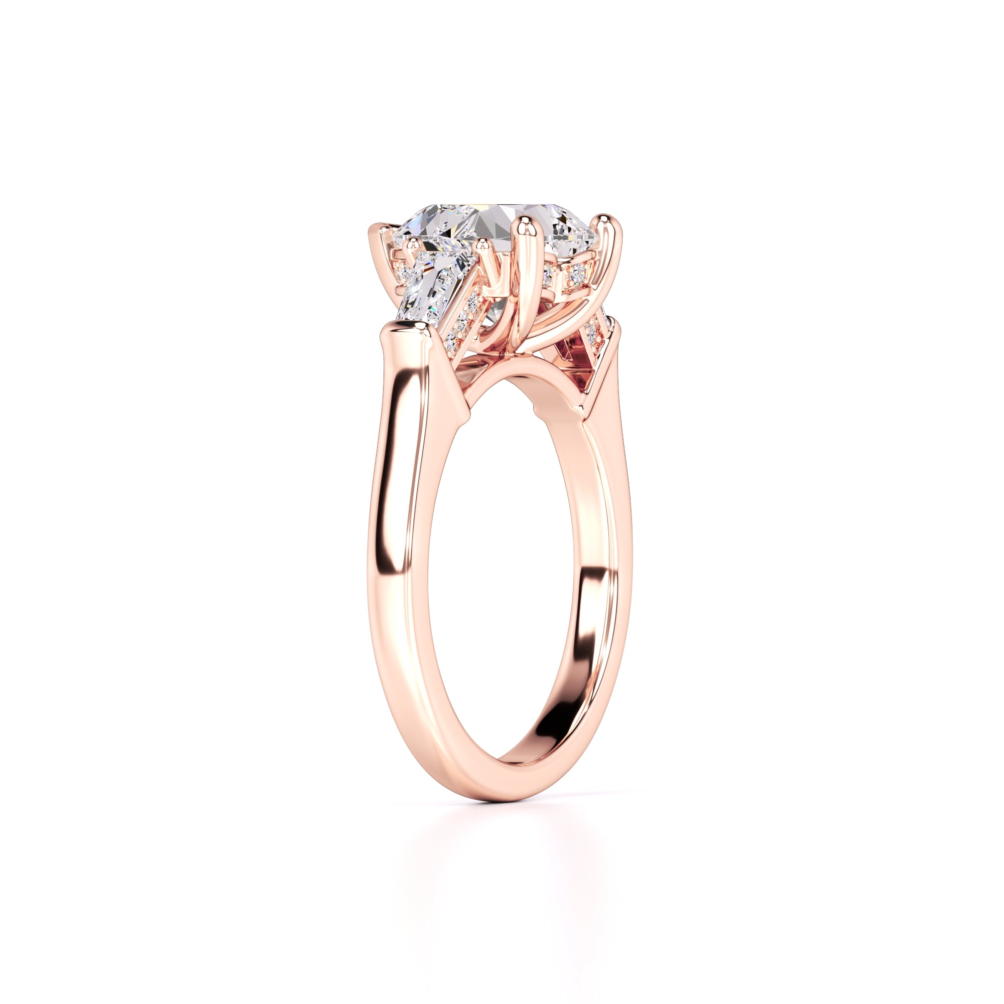 Seraphina Lab Grown Diamond Ring | Rose Gold | 3