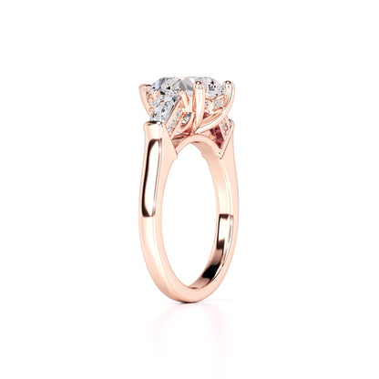 Seraphina Lab Grown Diamond Ring | Rose Gold | 3
