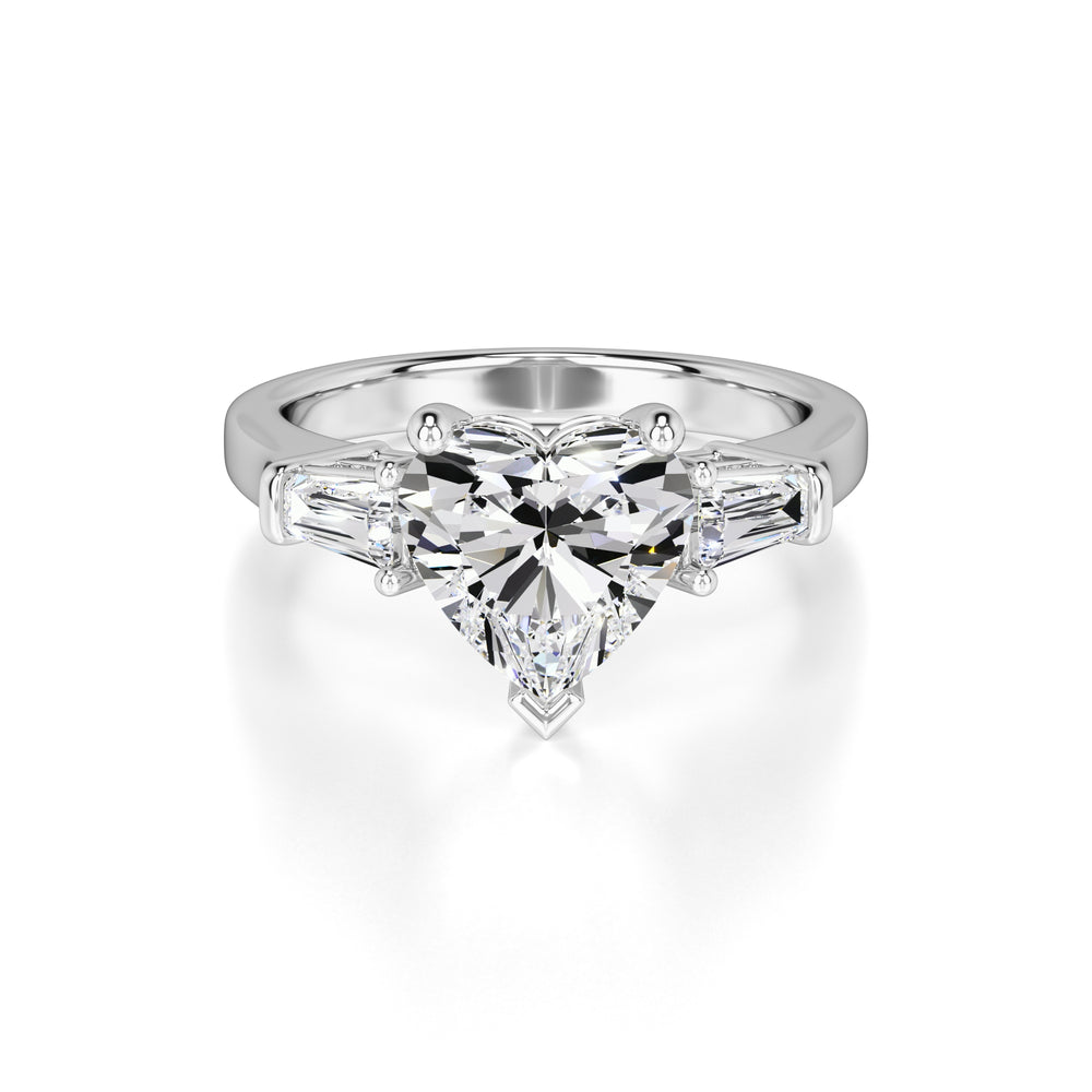 Seraphina Lab Grown Diamond Ring | White Gold | 1