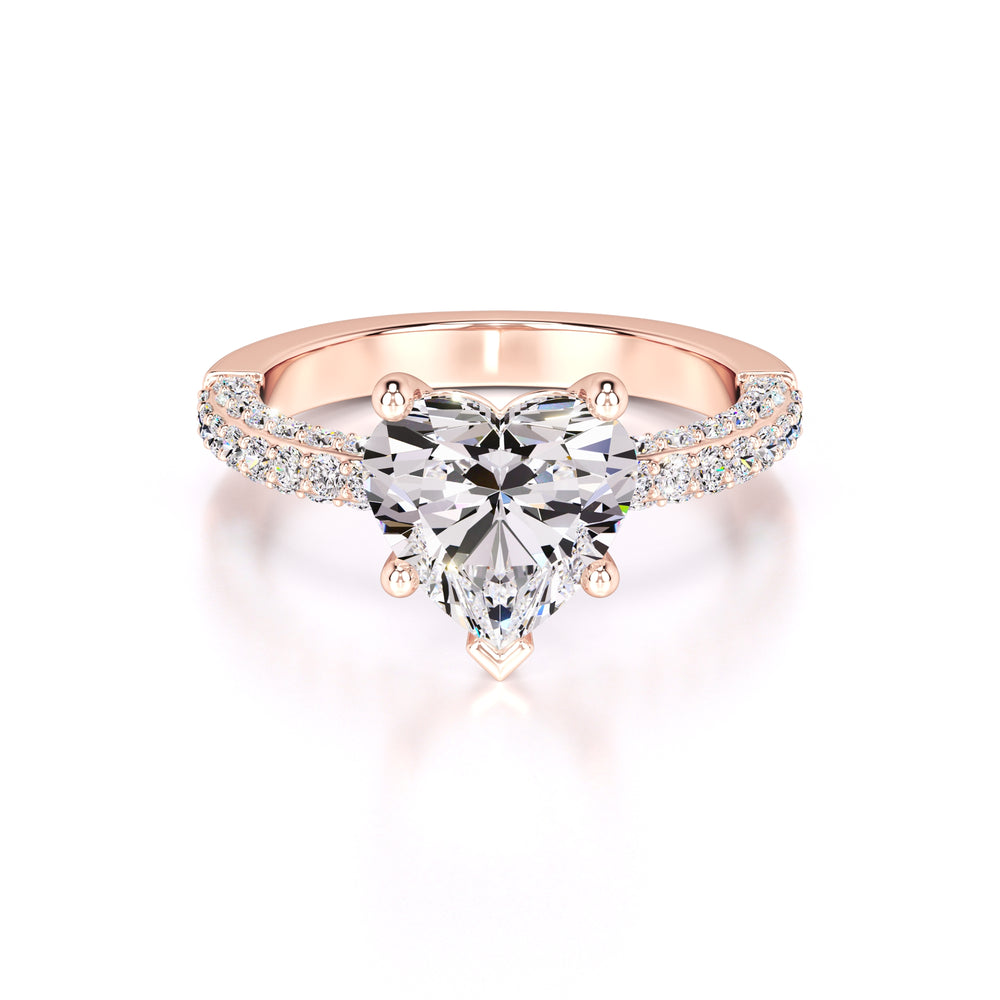 Emma Lab Grown Diamond Ring | Rose Gold | 1