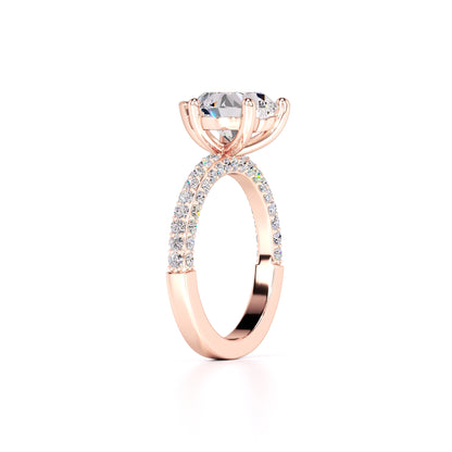 Emma Lab Grown Diamond Ring | Rose Gold | 3