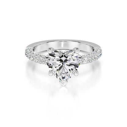 Emma Lab Grown Diamond Ring | White Gold | 1