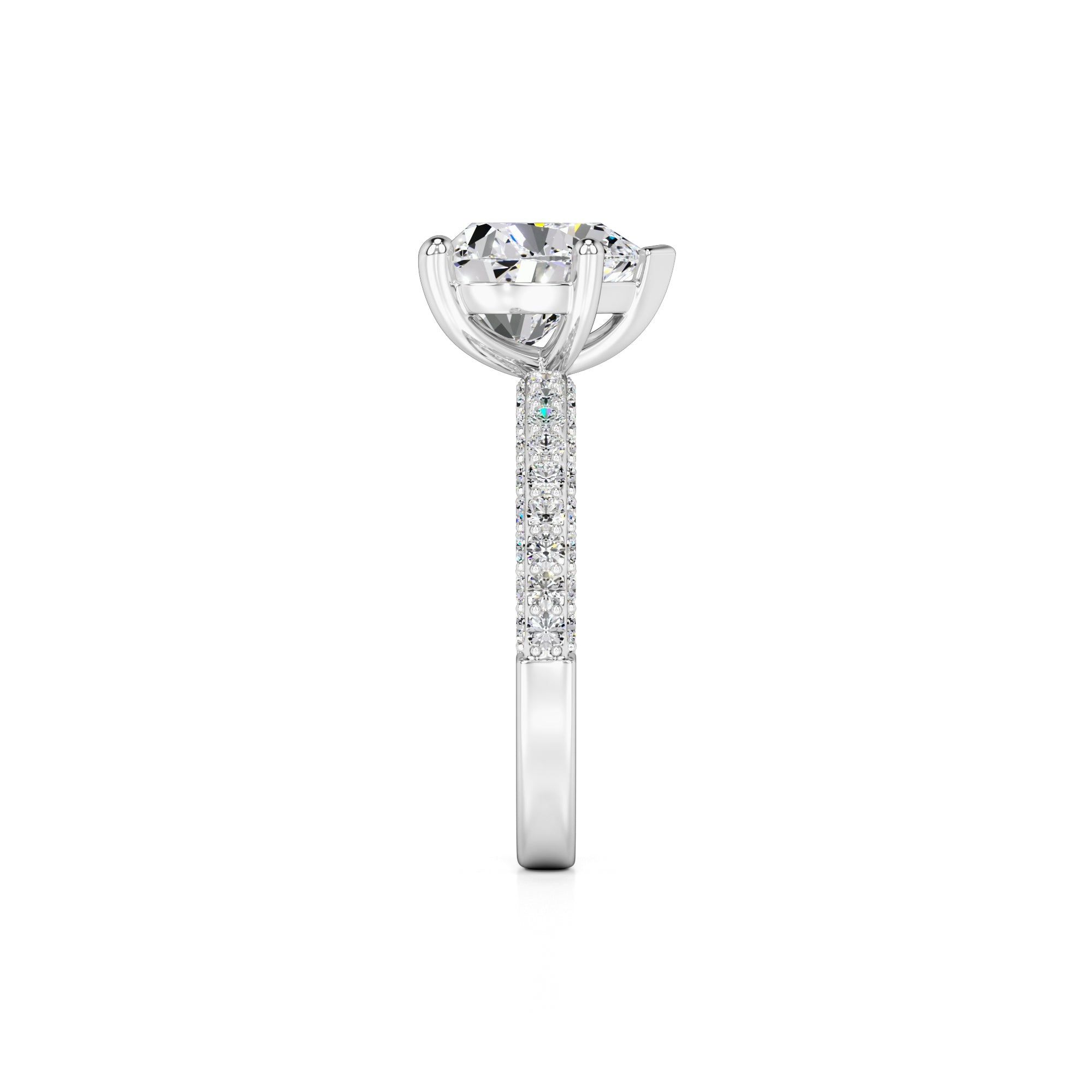 Emma Lab Grown Diamond Ring | White Gold | 4