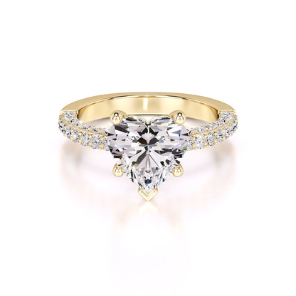 Emma Lab Grown Diamond Ring | Yellow Gold | 1