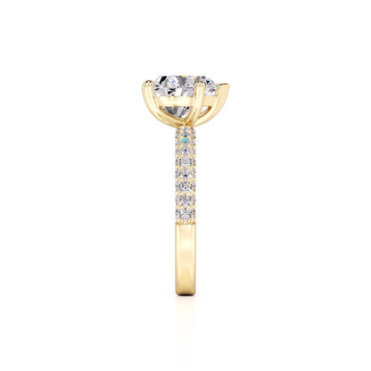 Emma Lab Grown Diamond Ring | Yellow Gold | 4