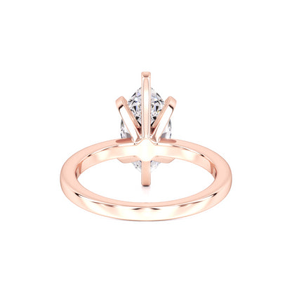 Lydia Moissanite Ring | Rose Gold | 3