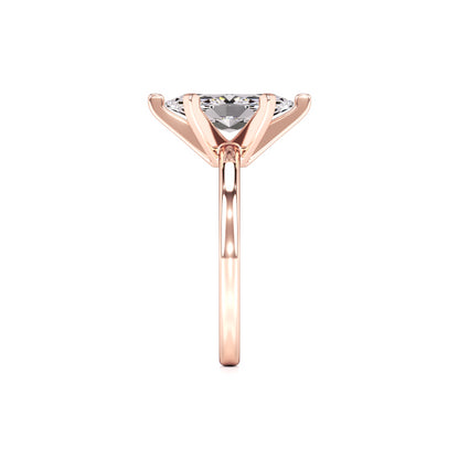 Lydia Lab Grown Diamond Ring | Rose Gold | 4
