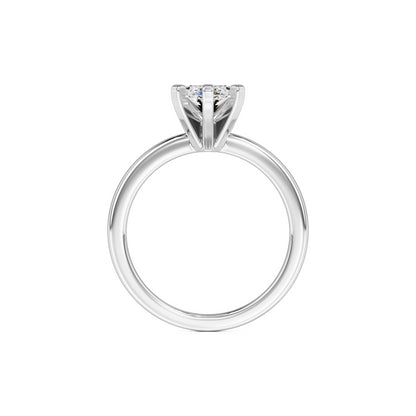 Lydia Moissanite Ring | White Gold | 4