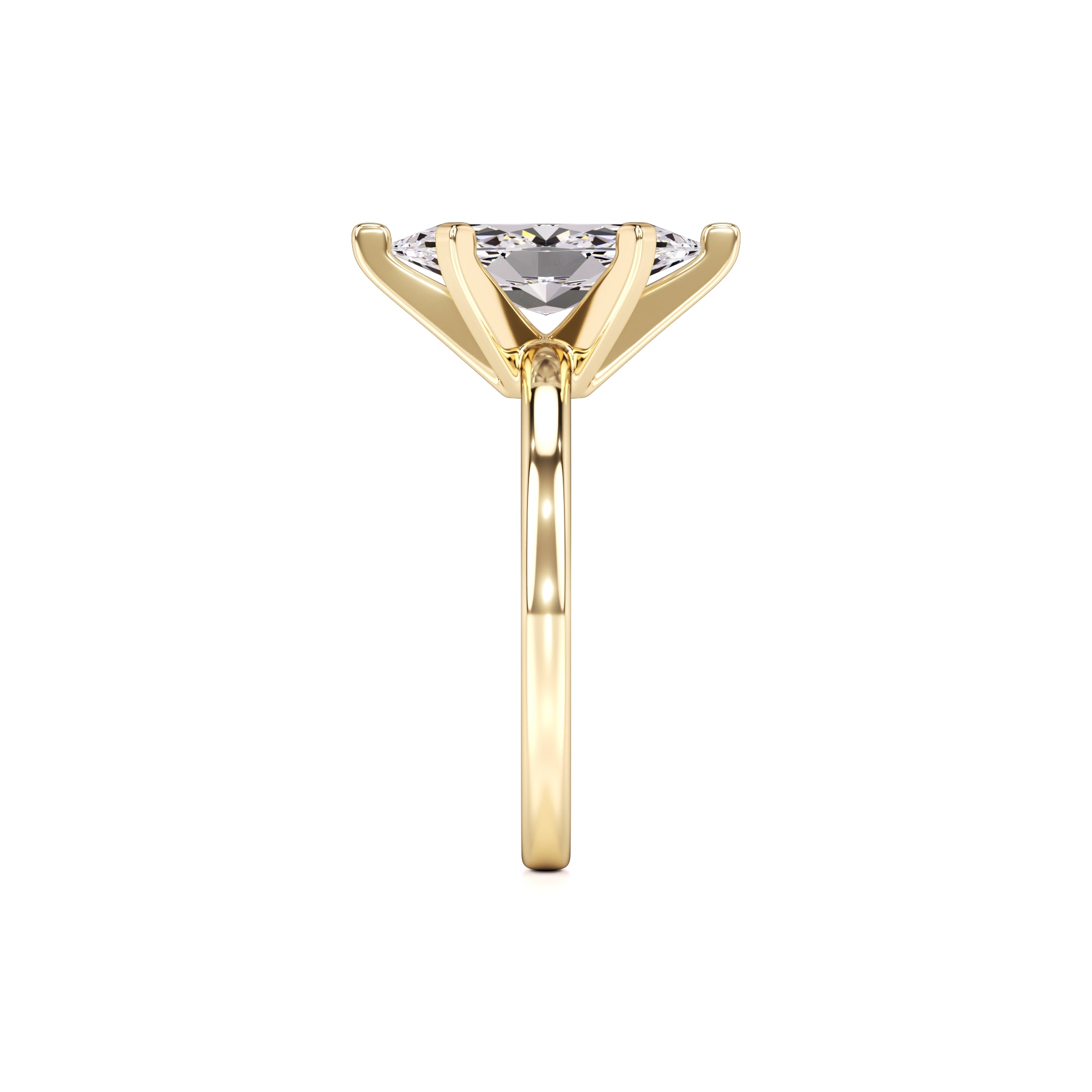 Lydia Lab Grown Diamond Ring | Yellow Gold | 4