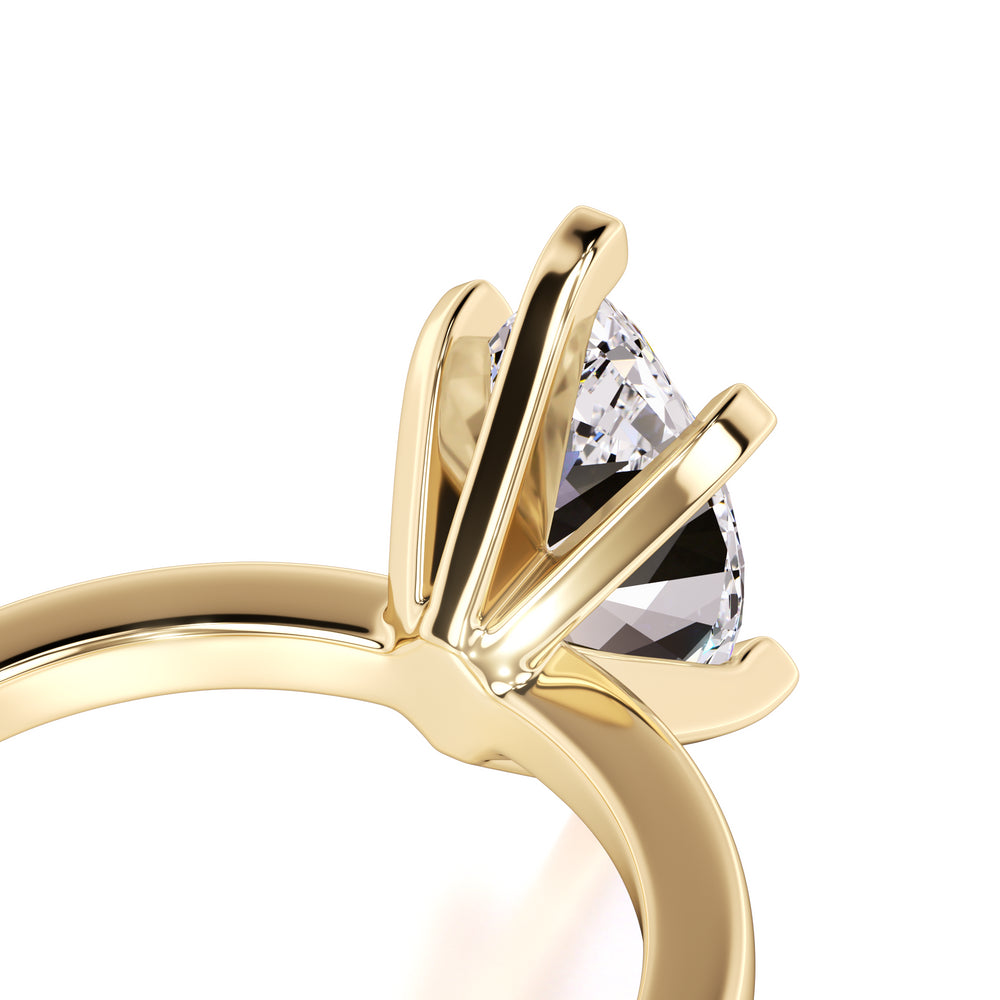 Lydia Lab Grown Diamond Ring | Yellow Gold | 2