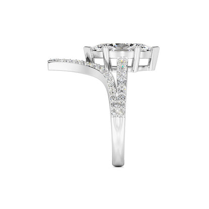 Claudia Lab Grown Diamond Ring | White Gold | 4