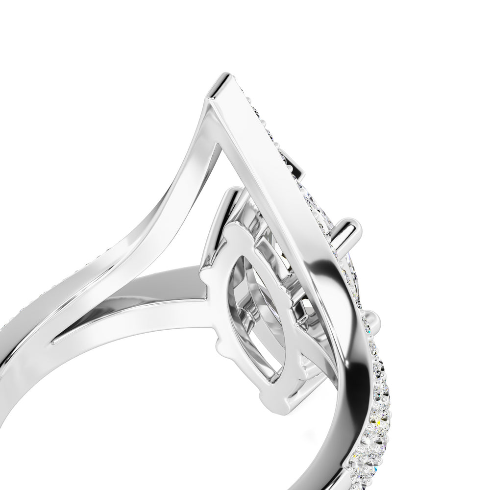 Claudia Lab Grown Diamond Ring | White Gold | 2