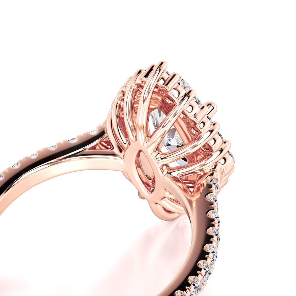 Camila Lab Grown Diamond Ring | Rose Gold | 2