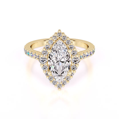 Camila Lab Grown Diamond Ring | Yellow Gold | 1